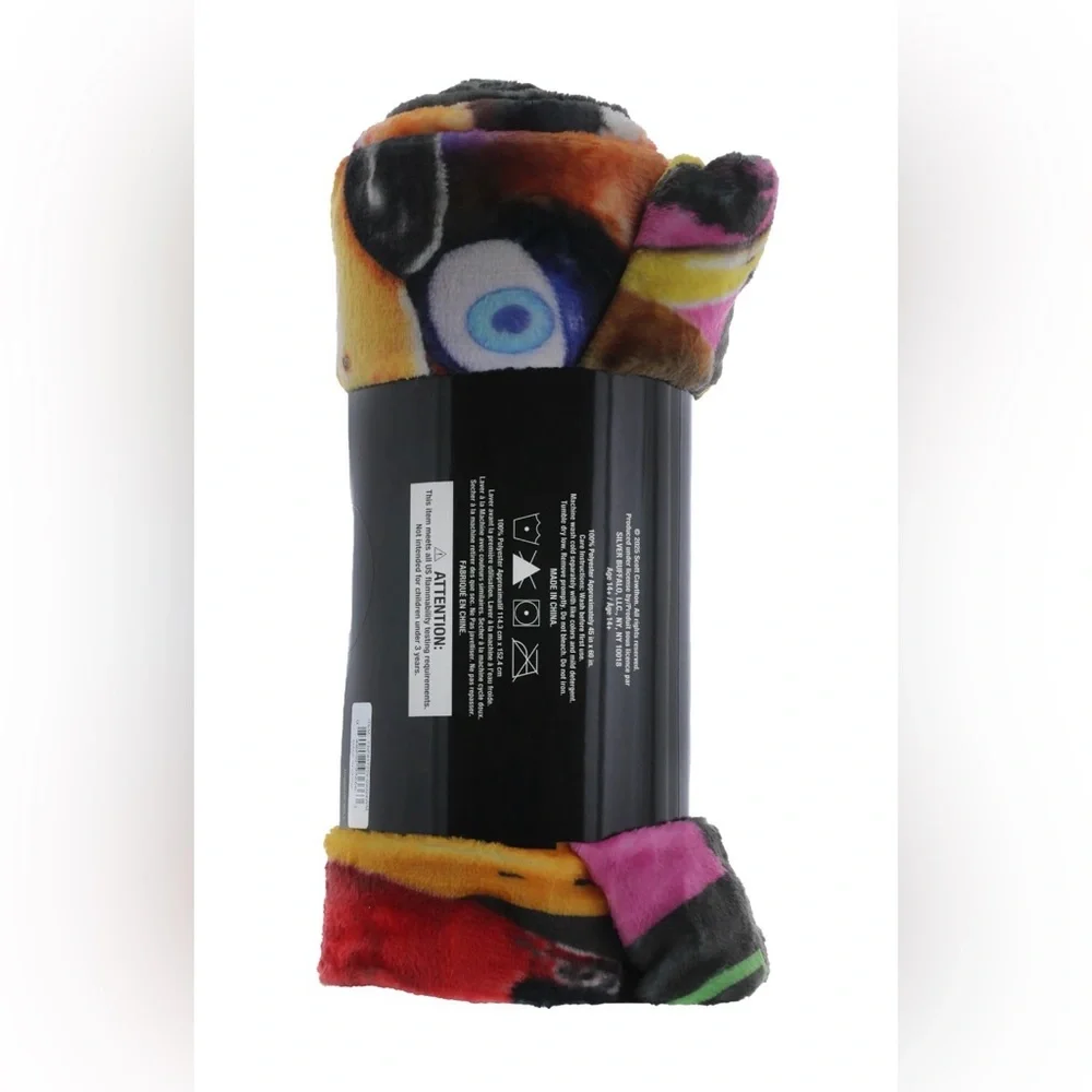 Five Nights At Freddy's Fleece Throw Blanket FNAF 45x60in Halloween Gamer NEW!